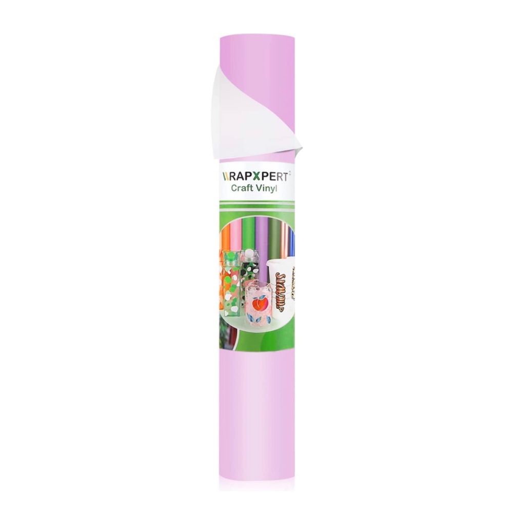 Soft Matte Adhesive Pink Vinyl Roll for Craft Projects Cricut